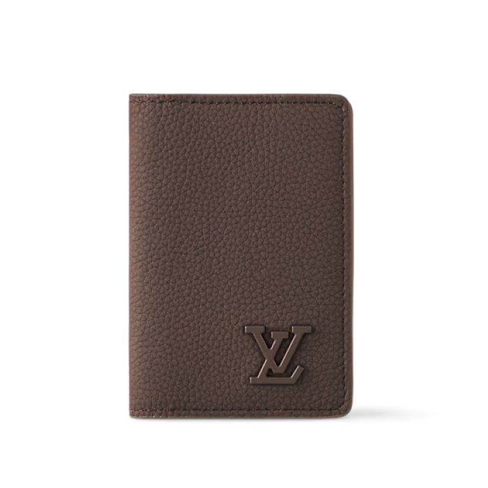【新品・未使用】【LOUIS VUITTON ルイヴィトン】 カードケース オーガナイザー･ドゥ ポッシュ M11490/LV アエログラム･レザー 【Luxury Brand Selection】