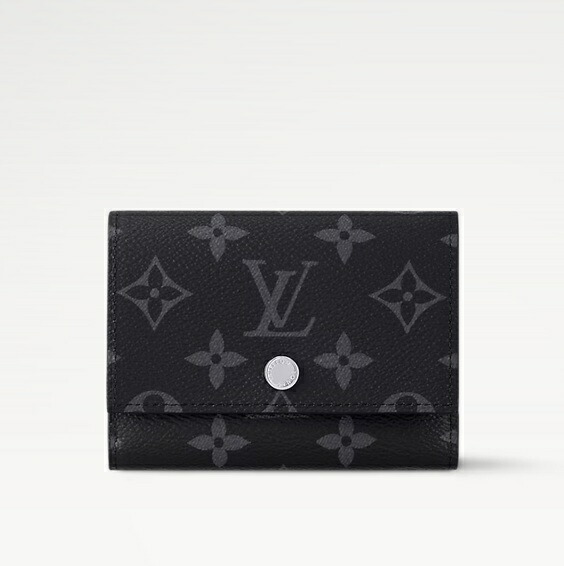 【超極美品】ルイヴィトン ポルトフォイユブラザ モノグラムエクリプス 二つ折り ルイ・ヴィトン モノグラム・エクリプス ポルトフォイユ・ブラザ