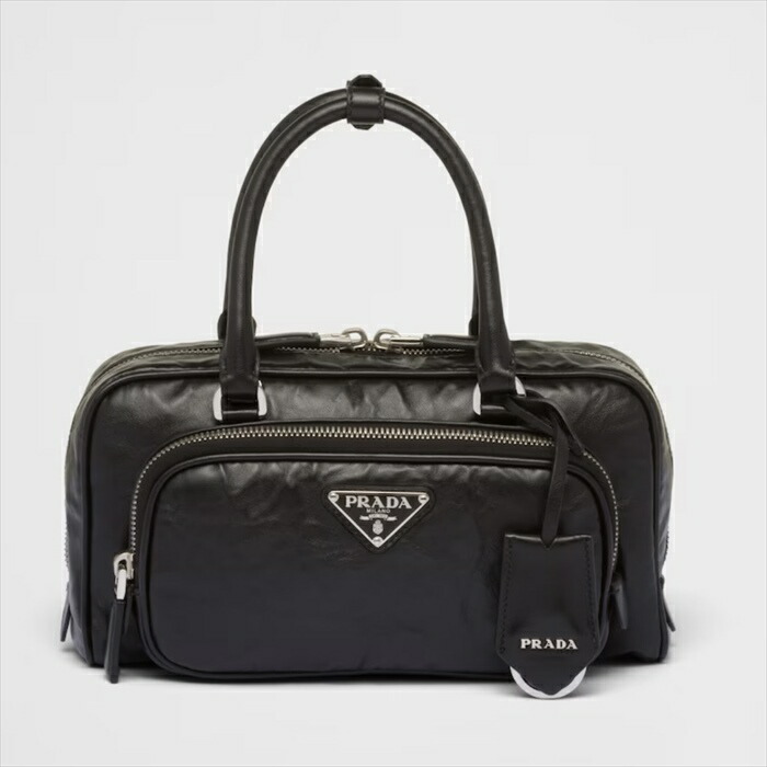 楽天市場】【美品】PRADA （プラダ） ﾚｻﾞｰ ﾄｯﾌﾟﾊﾝﾄﾞﾙﾊﾞｯｸﾞ