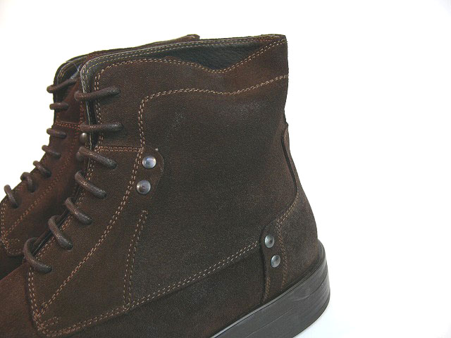 【楽天市場】全国送料無料 ブーツ メンズ 本革 牛革 スエード ワークブーツ レザーショートブーツ 皮靴 エンジニア LAZZERI イタリア製 インポート （ダークブラウン）：ブティック イタリコ