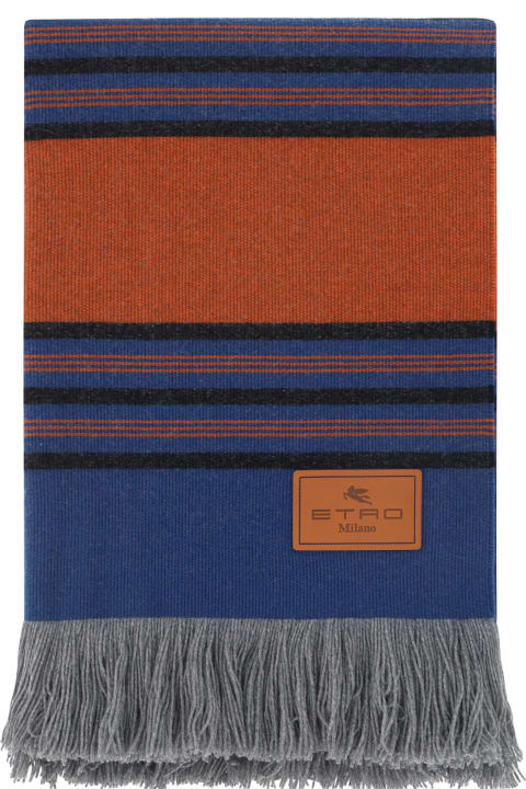 ETRO　ひざ掛け 楽天市場】エトロ ETRO ブランケット ひざ掛け ウール