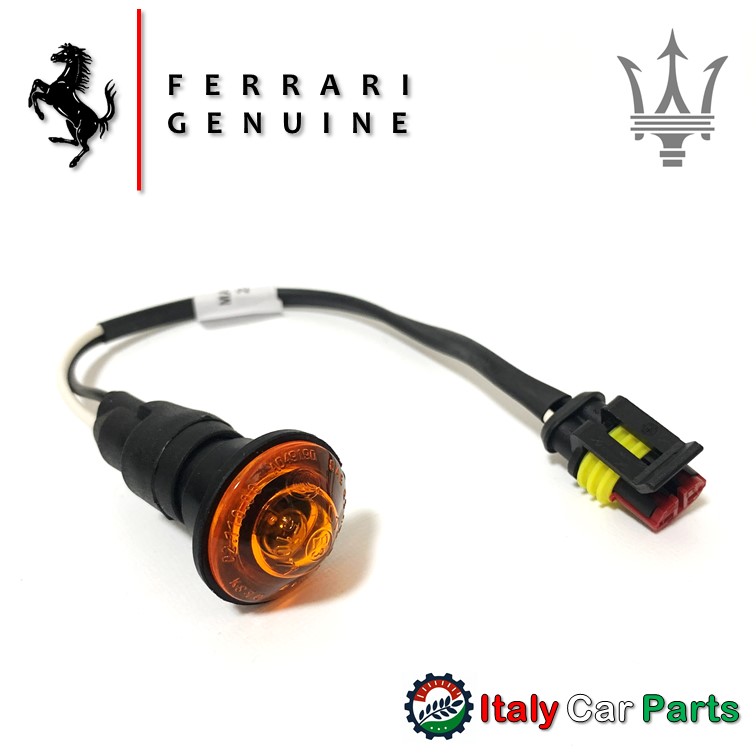 サイドマーカー フェラーリ純正 ウインカー Ferrari 360 F430 458 488 550 575 599 612 Carifornia F12 ENZO FF マセラティ Maserati 修理 交換 故障 メンテナンス 整備 部品 パーツ チェックランプ