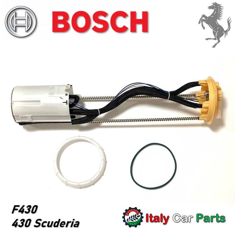 フューエル ポンプ 右側 F430 フェラーリ 純正OEM Bosch 430 スクーデリア Ferrari 燃料 タンク ガソリン 漏れ 修理 交換 故障 メンテナンス 整備 部品 パーツ チェックランプ