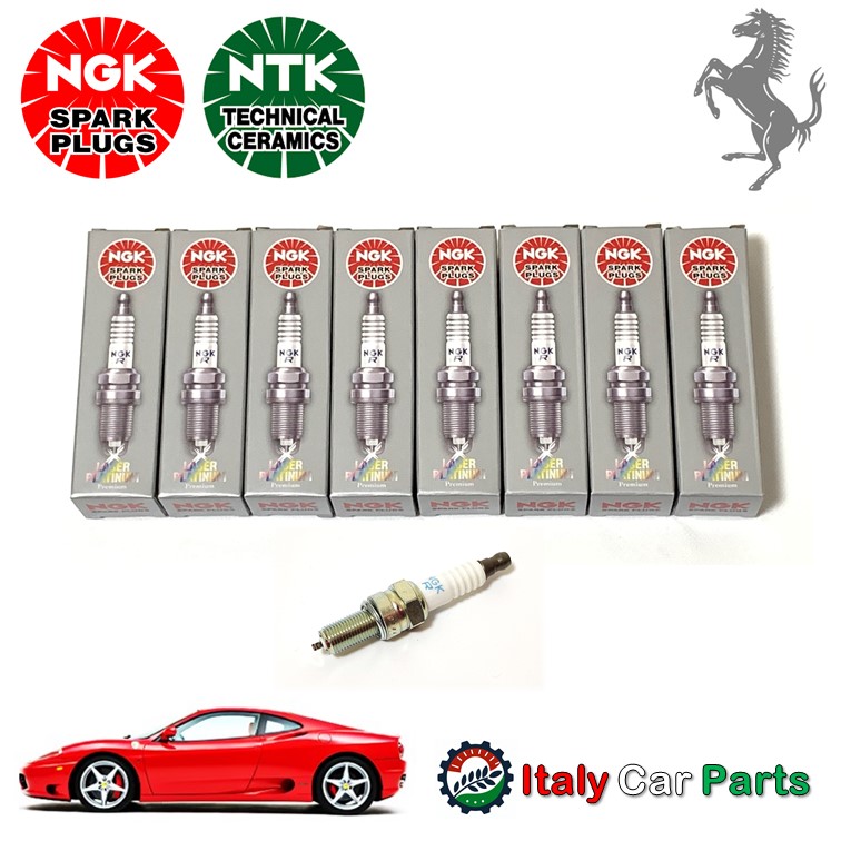 スパークプラグ F430 360 4200 グランスポーツ クアトロポルテ フェラーリ マセラティ Maserati Ferrari NGK 純正OEM 修理 交換 故障 メンテナンス 整備 部品 パーツ チェックランプ