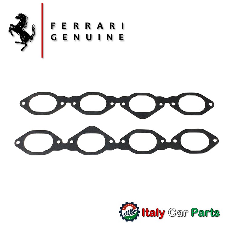 インテークマニホールド ガスケット F430 フェラーリ 純正 Ferrari インマニ 左右セット 修理 交換 故障 メンテナンス 整備 部品 パーツ チェックランプ