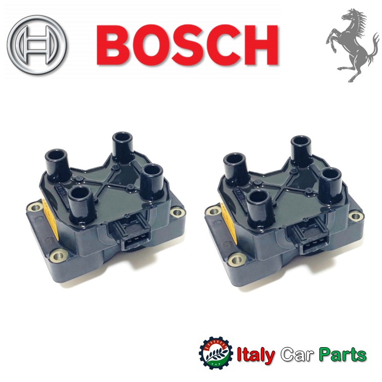 イグニッションコイル 2個セット フェラーリ 348 F355 Bosch製 純正OEM Ferrari 修理 交換 故障 メンテナンス 整備 部品 パーツ チェックランプ