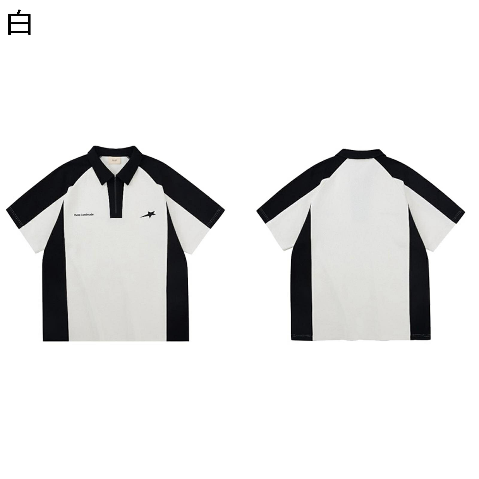 ロッキーモンロー Rocky Monroe 半袖Tシャツ ハーフジップT