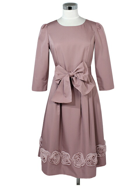 【エムズグレイシー】茶花ワンピ 楽天市場】【40%OFF】【M'S GRACY エムズグレイシー】花フクレJQ