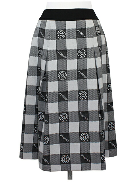 エムズグレイシー　チェックスカート 楽天市場】【40%OFF】【M'S GRACY エムズグレイシー】チェック柄