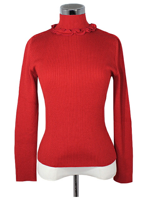 楽天市場】【40%OFF】【M'S GRACY エムズグレイシー】縁フリルニット