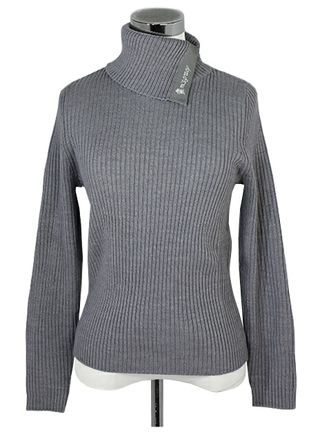 エムズグレイシー　ロゴマーク入りタートルニット エムズグレイシー ロゴマーク入りタートルニット