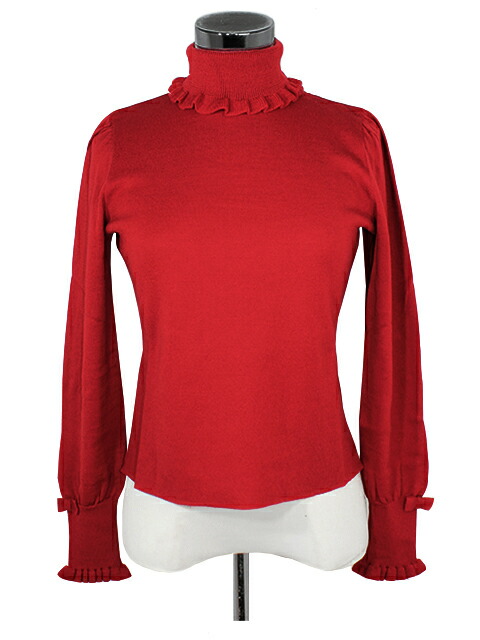 (未使用品)M'S GRACY フリルネック ニットセーター 38サイズ 楽天市場】【40%OFF】【M'S GRACY エムズグレイシー】ネック