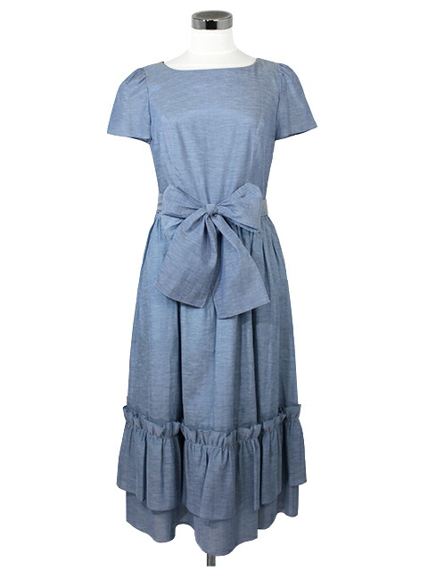 【40%OFF】 【M'S GRACY　エムズグレイシー】 コットンリネンワンピース
