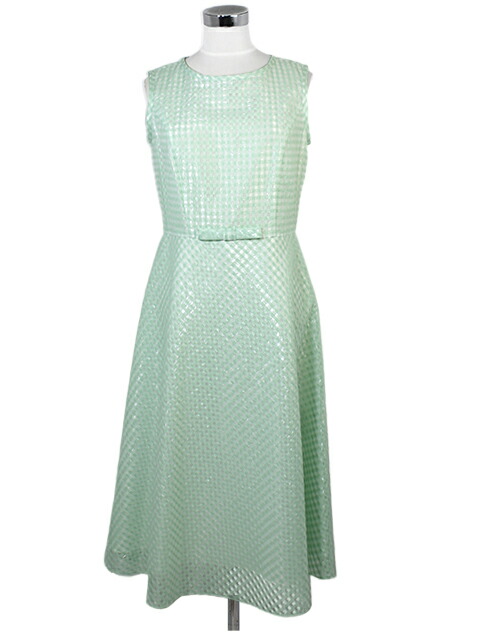 【60%OFF】【M\u0027S GRACY エムズグレイシー】シアーギンガムチェックワンピース