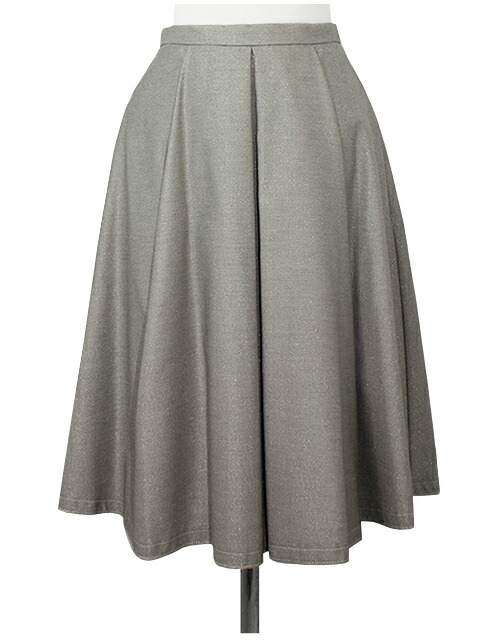 【60%OFF】【M\u0027S GRACY エムズグレイシー】ラメ混太陽面爆発スコート