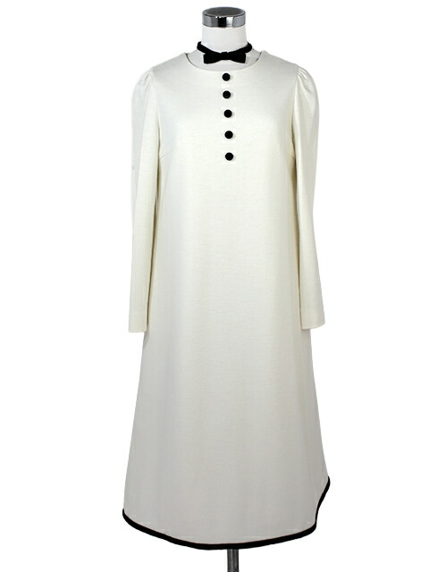 【40%OFF】【M'S GRACY エムズグレイシー】バイカラーウールワンピース|IT Collection’s