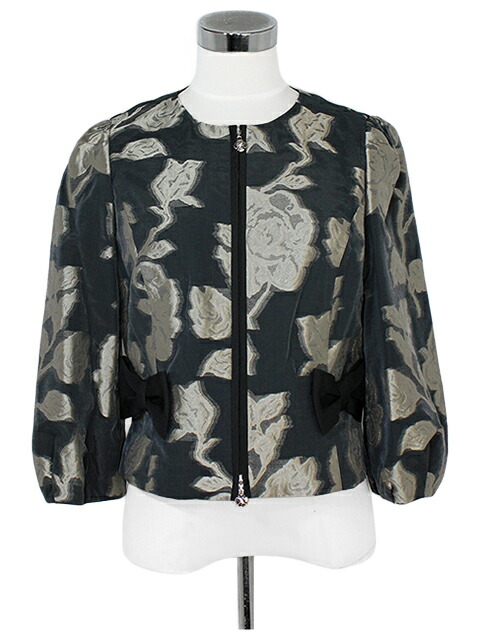 【40%OFF】【M'S GRACY エムズグレイシー】フラワー柄カットJQジャケット|IT Collection’s