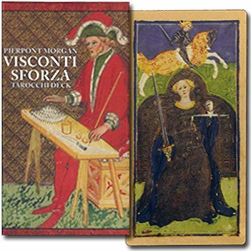 タロット札 ヴィスコンティ スフォルツァヴァージョンタロット 最古のタロットカードの再発行版 日本語り手通解小書物 送料無料 タロット タロットカード 占い Atkisson Com