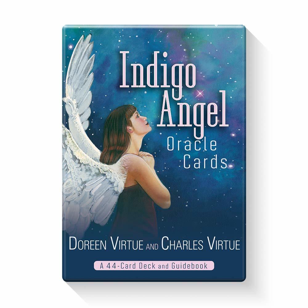 楽天市場 インディゴエンジェルオラクルカード 日本語説明書付き ドリーン バーチュー オラクルカードシリーズ 占い オラクルカード 綺麗 人気 クロノスゲート 楽天市場店