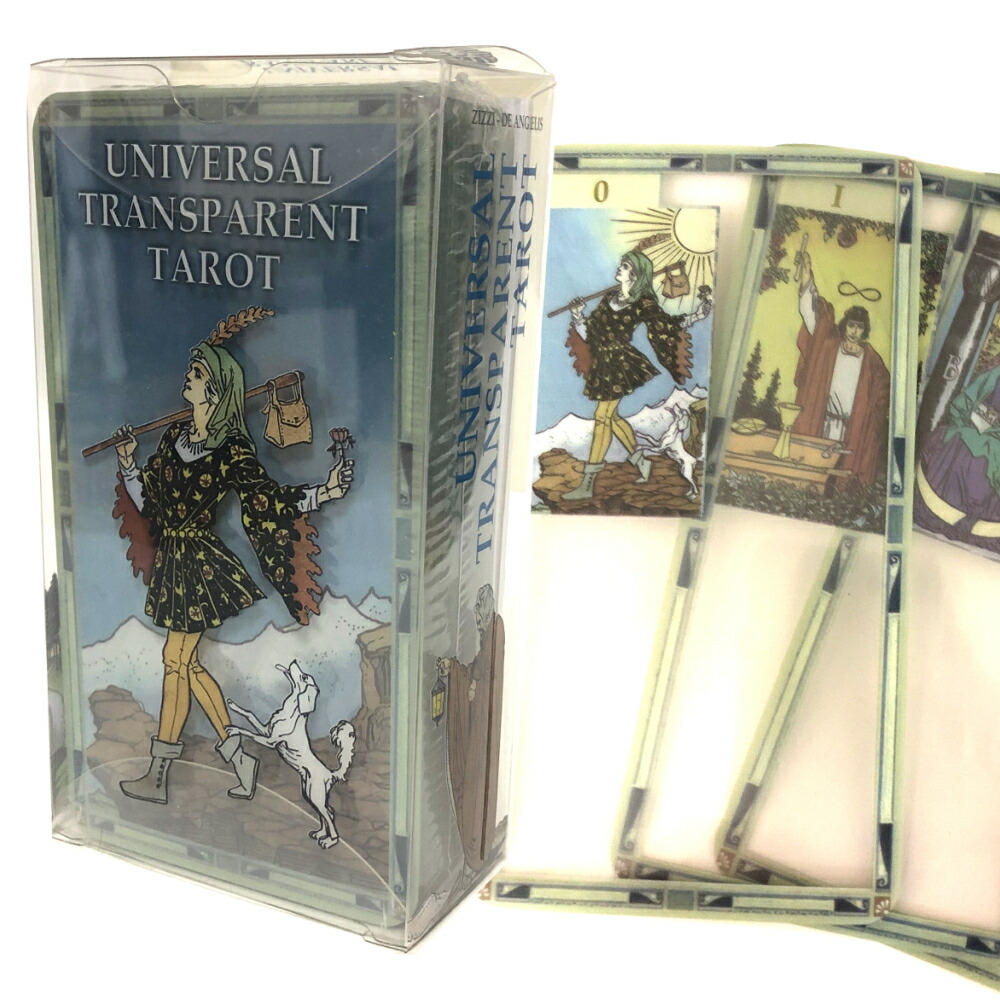 THE TRANSPARENT タロットカード☆ 楽天市場】【タロットカード】 【Lo Scarabeo】 【正規販売店