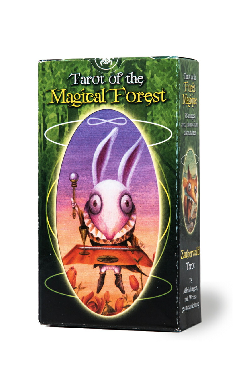 タロットカード 78枚 ライダー版 タロット占い タロット オブ マジカル フォレスト Tarot Of 正規品 Forest 目がかわいい The 日本語解説書付き 送料無料 可愛い Magical うさぎ デポー