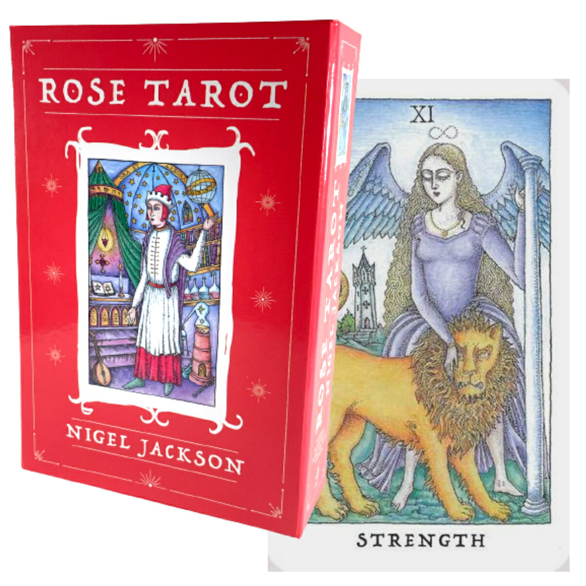 ローズ タロット Rose Tarot タロットカード 78枚 マルセイユ版 タロット占い 日本語解説書付き 正規品