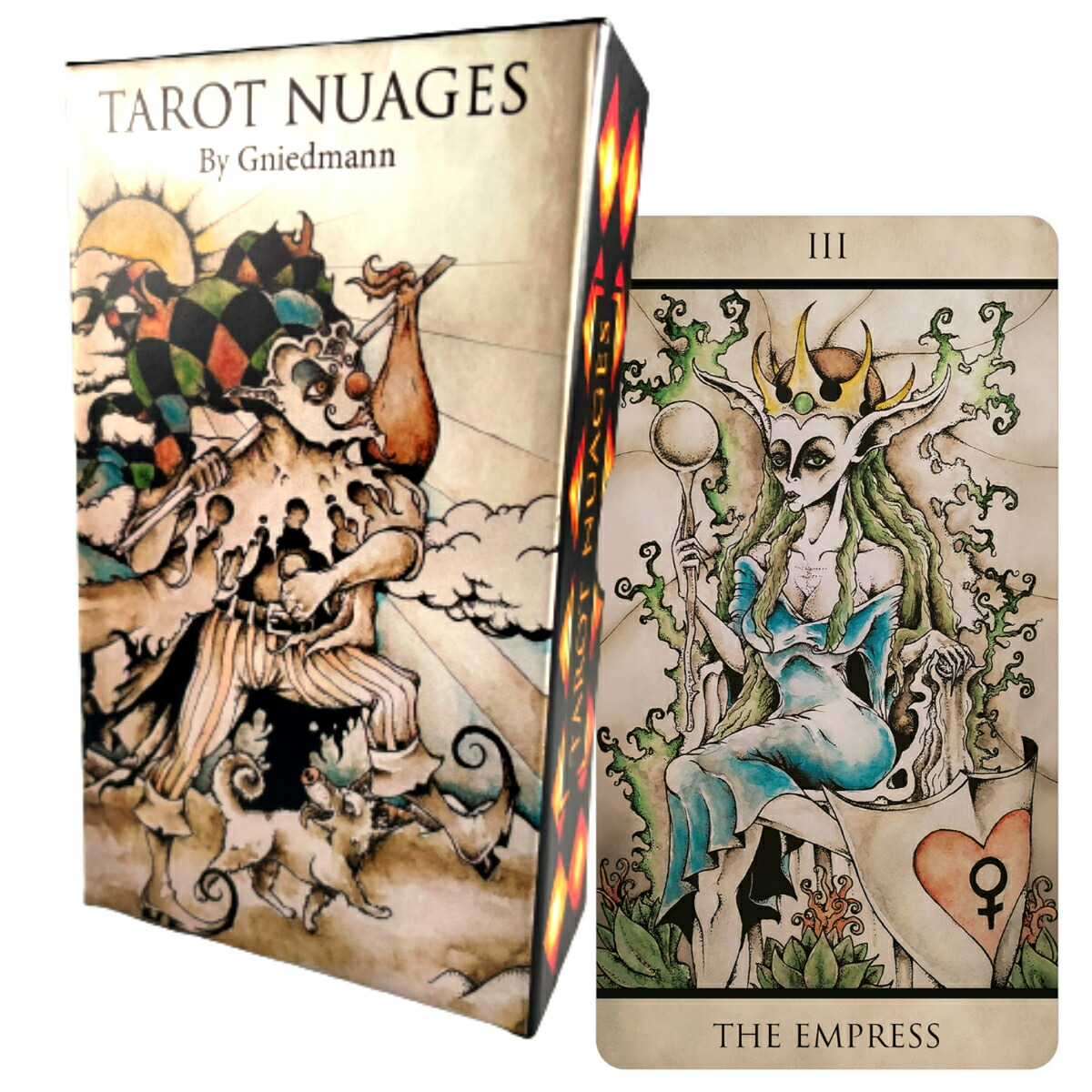 絶版Dante Tarot タロットカード 正規品・直輸入】 ダンテ タロット DANTE TAROT タロットカード