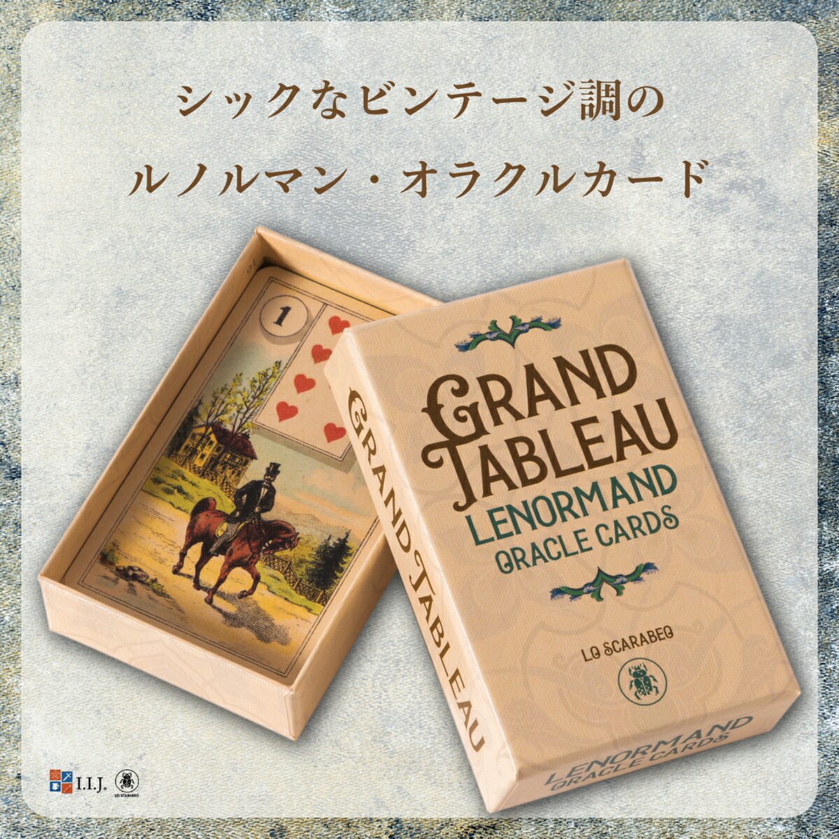 【楽天市場】ルノルマン オラクル カード 占い 【 グラン・タブロー ルノルマン オラクル カード Grand Tableau Lenormand Oracle Cards 】 日本語解説書