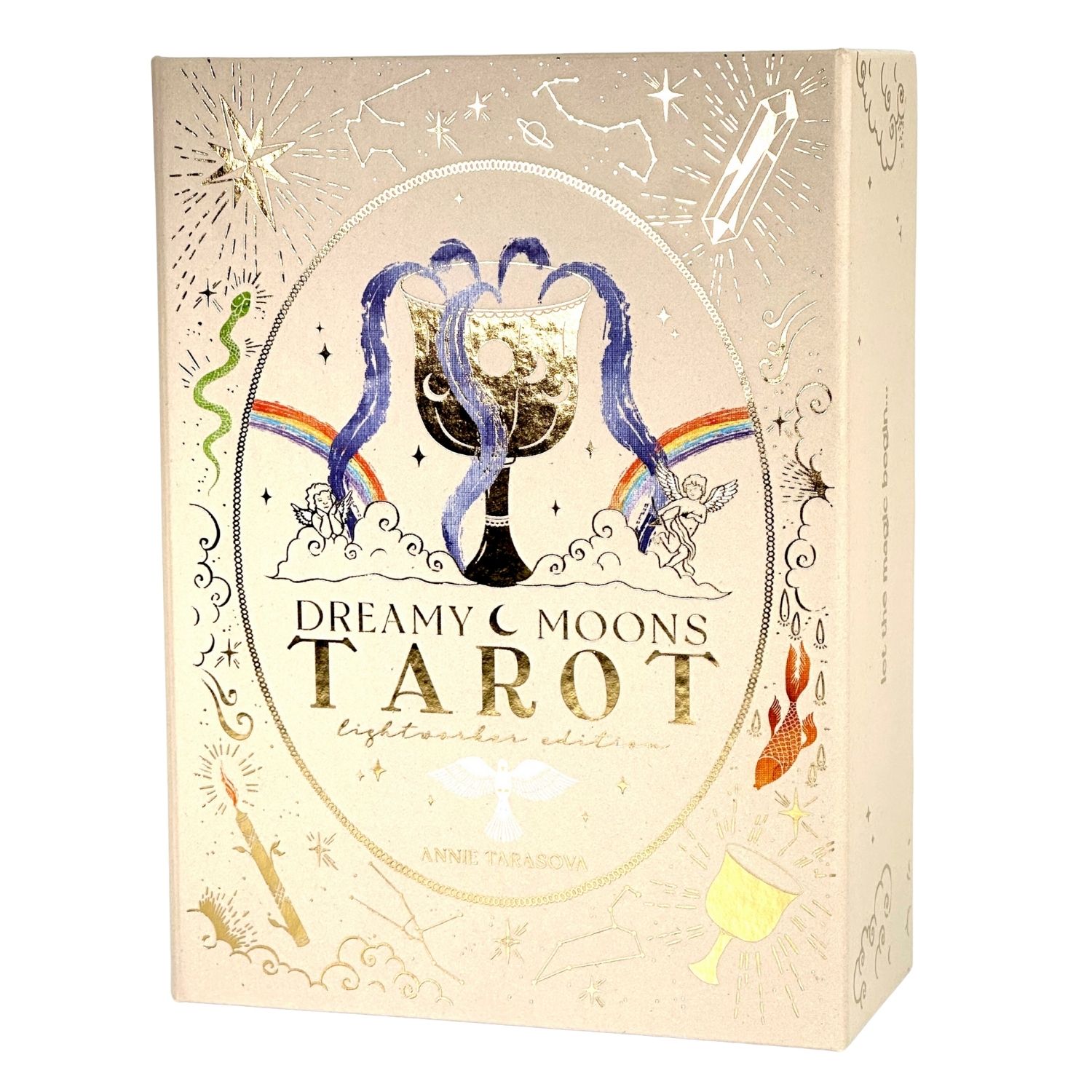 ドリーミー・ムーンズ・タロット ライトワーカー Dreamy Moons Tarot Lightworker タロットカード ウェイト版 限定版 タロット占い 日本語解説書付き 正規品