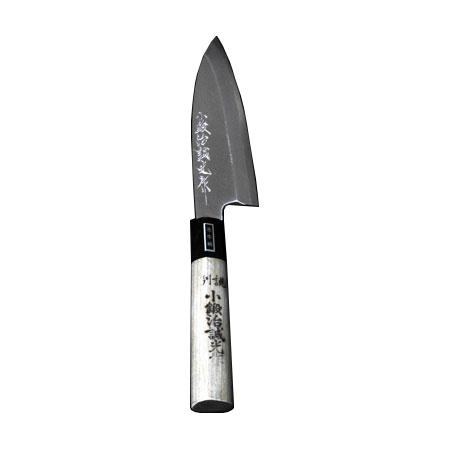 小鍛える誠光作M703 舟行ごはん炊き 白鋼プロ用水牛柄付 180粍＜三木切れ物製造所＞