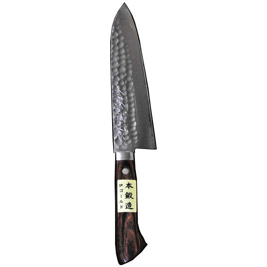 本鍛える誠光作Ｍ134 口金付 鎚目Ｖ金1号 牛刀ごはん炊き＜三木切れ物製造所＞