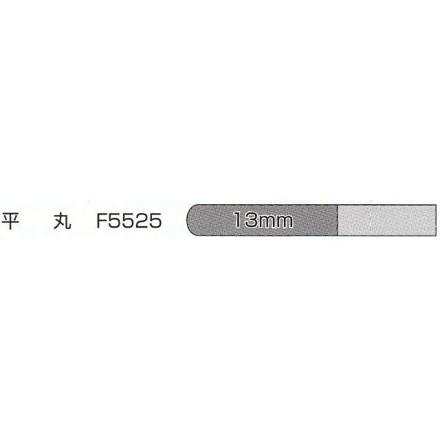 山戸（やまと） ハイス鋼（黒）大工仕事手働き口 平丸 １２粍 F5525 木旋冷やりとしたつづき物用別売部分品＜山戸製造所＞
