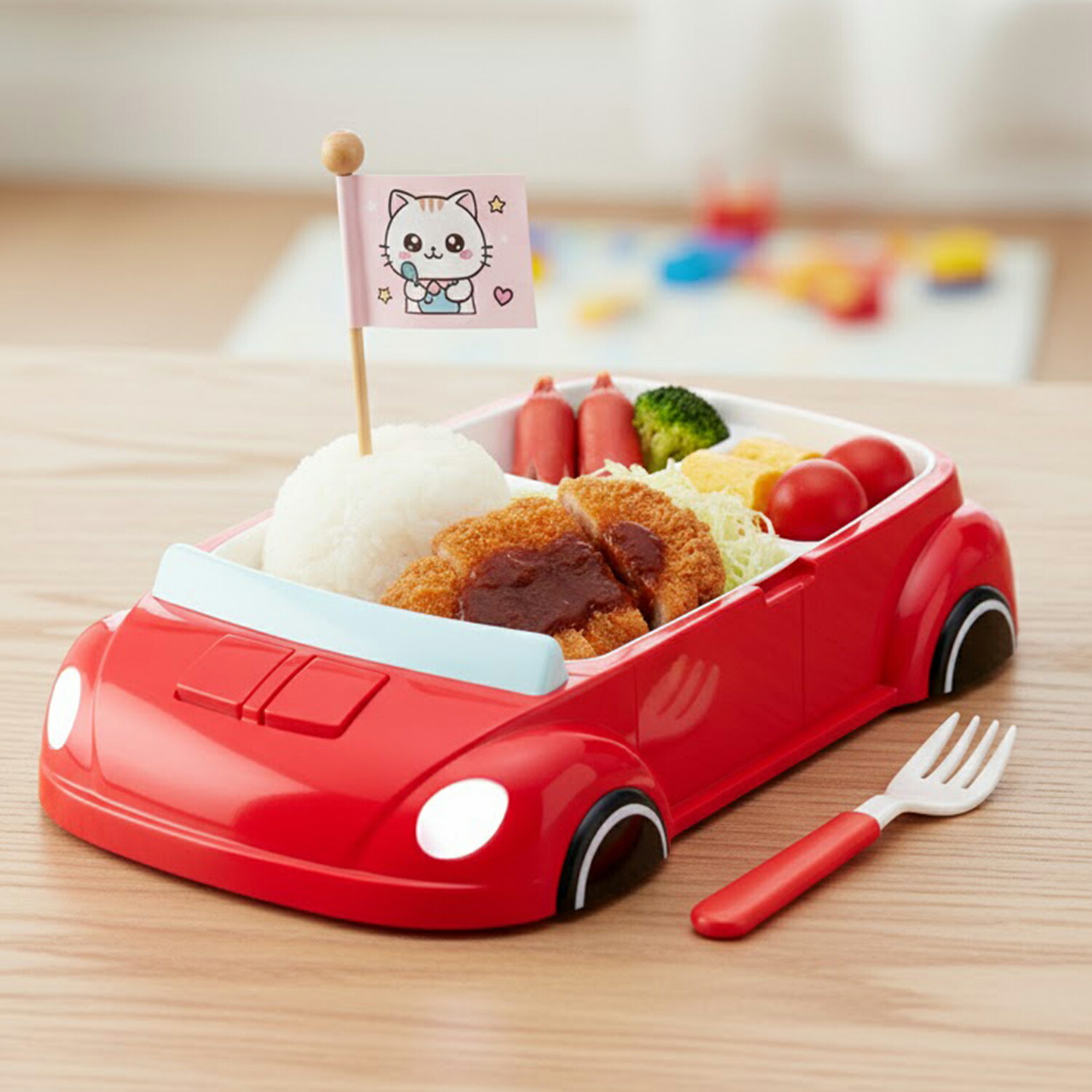 楽天市場】送料無料 サウンド ランチプレート 車 大きめ 光る 音が鳴る