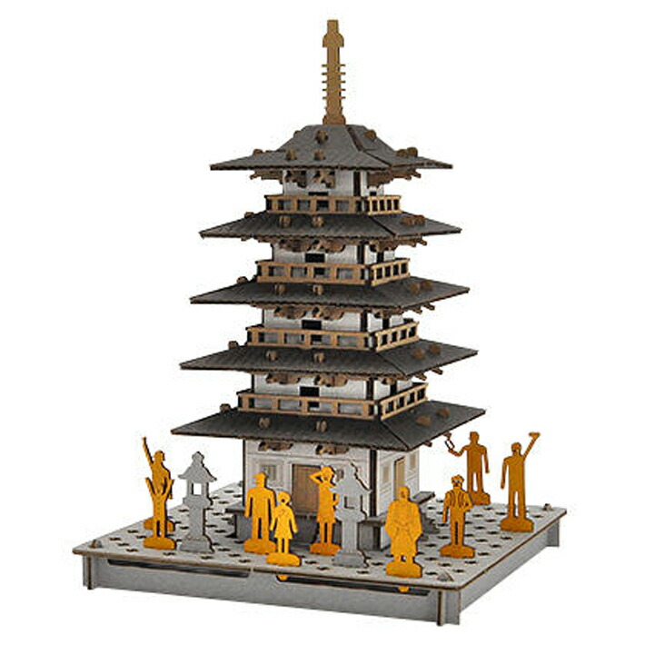 ダンボール工作　宮島　まとめ買い25セット SALE送料無料hacomo 宮島 厳島神社 玩具 おもちゃ