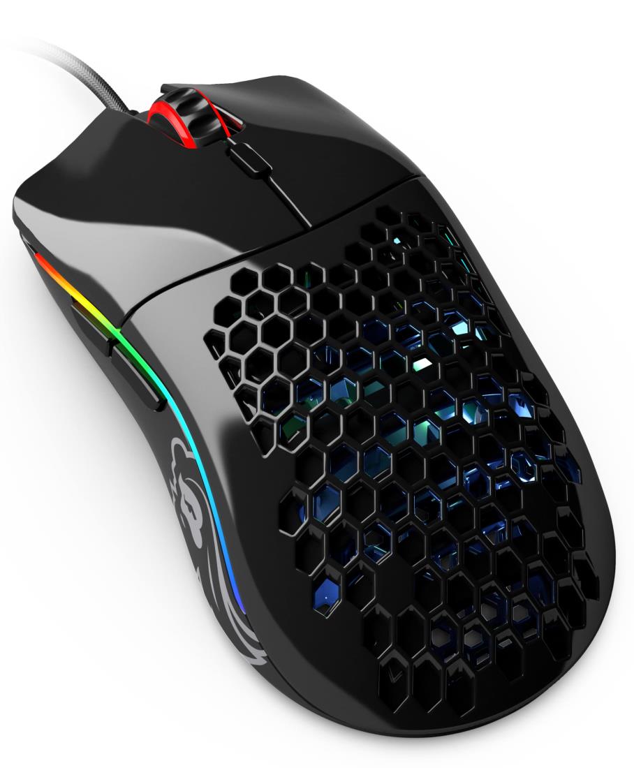 Glorious グロリアス モデルo マウスゲーミング マウス有線 軽量 6個プログラムボタン USBマウス 光る国内正規品 (58g)｜アイテムストア大阪本店