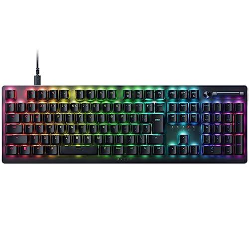 Razer レイザー DeathStalker V2 JP Clicky Optical Switch ゲームや仕事に最適な高速性と応答性が得られすっきりとした歯切れの良い打鍵感の有線ゲーミングキーボード 薄型オプティカルスイッチ クリッキー 取り外し可能な Type-C ケーブル マルチファンクションローラー Ch 20,817円