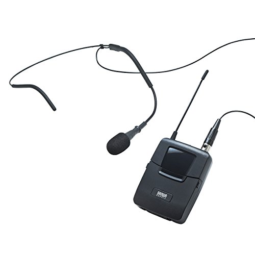 サンワサプライ ワイヤレスヘッドマイク(MM-SPAMP4/7用) MM-SPAMP4WHS｜アイテムストア大阪本店