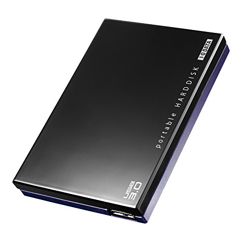 I-O DATA USB3.0/2.0ポータブルHDD超高速カクウスブラック 1TB HDPC-UT1.0KE (旧モデル)|アイテムストア大阪本店