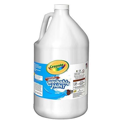 クレヨラ 瓶えの具 白いこと 水で飾り気の無いに落とせる 単色得用瓶 3785ml 212853 置き目品
