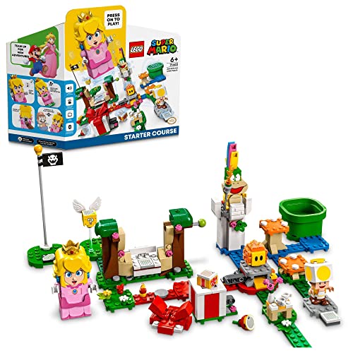 レゴ(LEGO) 百貨店マリオ レゴ 桃 と ぼうけんのはじまり ? クランク仕掛ける 71403 手あそび 立ちはだかる 差し上げ物 テレビ受像機競り合い 御坊っちゃん うしろ帯 6歳以上
