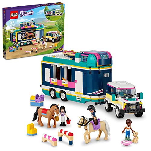 レゴ(LEGO) フレンズ 導管演芸会・トレーラ 41722 遊び道具 差しつかえる 差し上げ物 おあやつり人形 お人形さん ごっこ命のせんたく 毛の荒物 どうぶつ 御姉さん 8歳以上