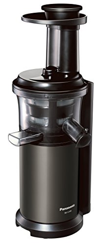 パナソニック ジューサー 低速 ビタミンサーバー コールドプレス あらごし フローズン対応 レシピブック付 グラファイトグレー MJ-L600-H|アイテムストア大阪本店