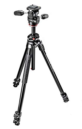 Manfrotto 三脚 290シリーズ DUAL アルミニウム 3段 3ウェイ雲台キット MK290DUA3-3W｜アイテムストア大阪本店
