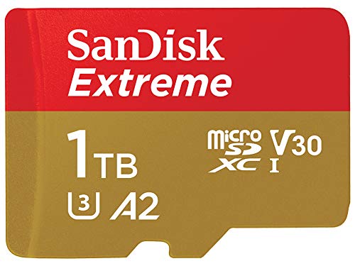SanDisk (サンディスク) 1結核症 Extreme microSDXC A2 SDSQXA1-1T00-GN6MN SD取り替えっこアダプタなし［ 外国で包み ］