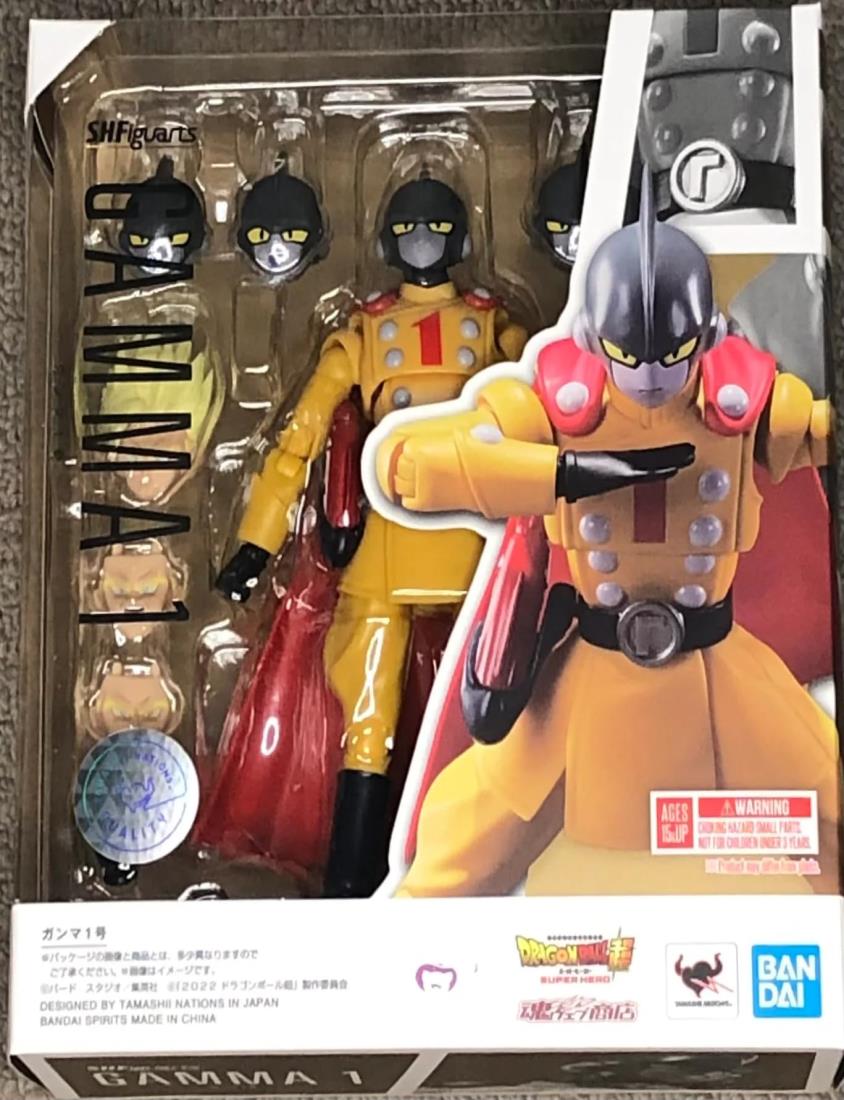 魂ネイションズ S.H.フィギュアーツ ドラゴンボール:スーパーヒーロー ガンマ 1 アクションフィギュア｜アイテムストア大阪本店