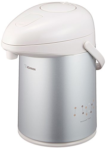 象印マホービン(ZOJIRUSHI) 瑠璃魔法瓶 大気圏 ポット 卓上 保温 2.2L メタリックグレー AB-RB22-HM