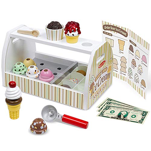 メリッサ\u0026ダグ(Melissa\u0026Doug) 木製手あそび クリーム屋さん ごっこ命のせんたく 定まり品 9286