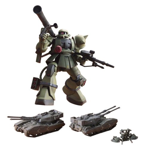 HGUC 1/144 ザク地上戦セット (機動戦士ガンダム MS IGLOO)画像