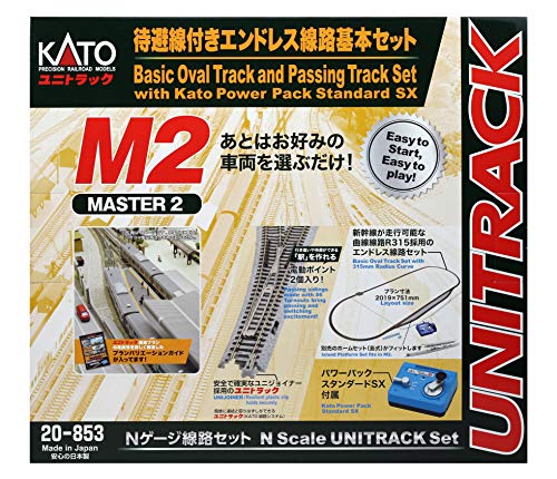 楽天市場】KATO Nゲージ V4 対向式ホーム用行違い線電動ポイントセット