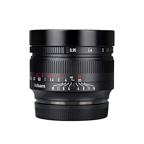 7artisans 50mm F0.95 交換レンズ APS-C 大口径 カメラFujifilm X-A1 X-A10 X-A2 X-A3 X-A5 X-A7 X-T1 X-T10 X-T2 X-T20 X-T3 X-T30 X-T100 X-PR01 X-PR02 X-E1 X-E2 X-E2S X-E3 用 25,548円